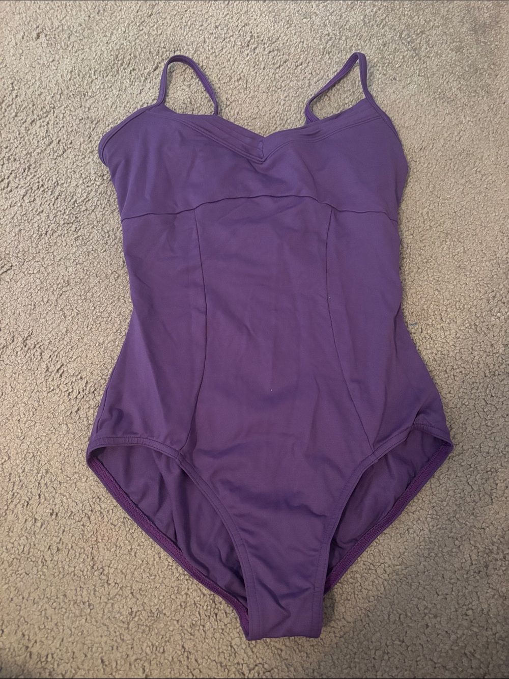 Purple BLOCH leotard